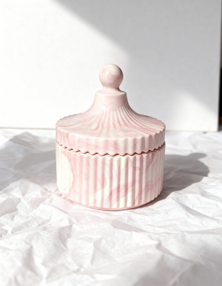 Caixas em Jesmonite Feitas à Mão - Organização e Decoração - Cugra