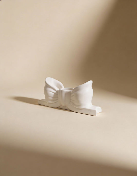 Bow - Castiçais em Jesmonite