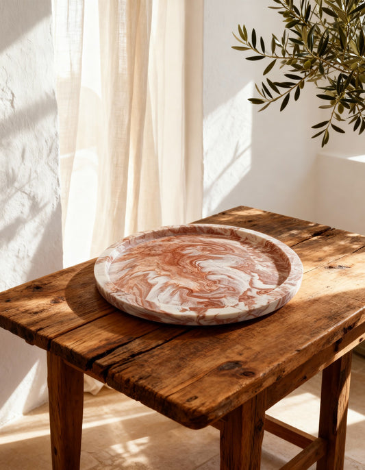 Big Plate - Pratos de Apoio em Jesmonite - Organização e Decoração